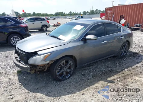 2014 Nissan Maxima 3.5 Sv from USA, damaged, VIN 1N4AA5AP9EC448064